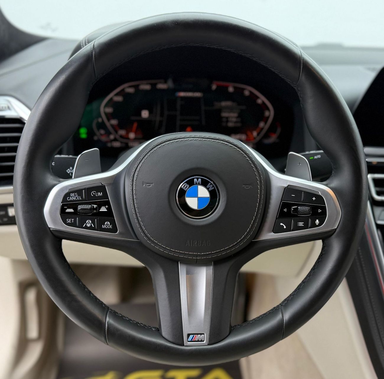 BMW M850i xDrive 4.4L 2019 BMW M850i xDrive Individual Carbon Core, 1 Year Warranty, FSH, GCC