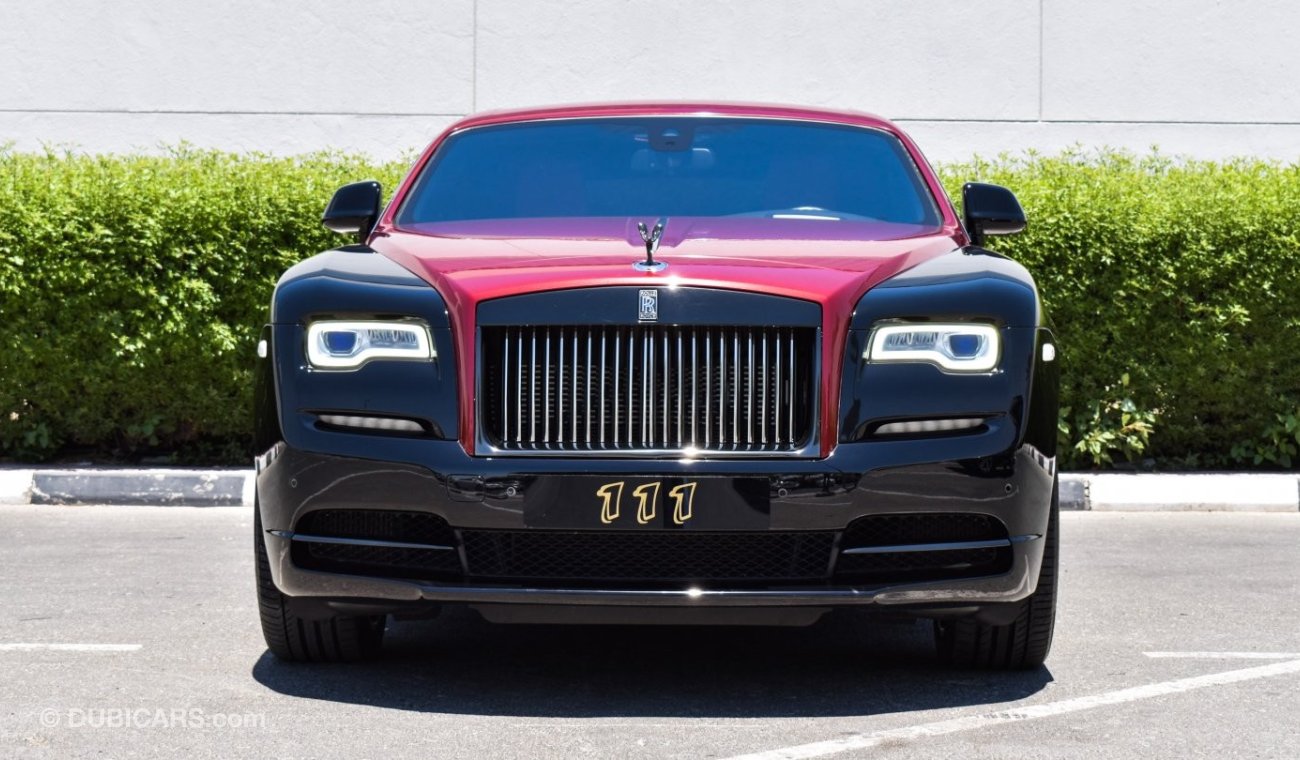 Rolls-Royce Wraith Black Badge / GCC Specifications