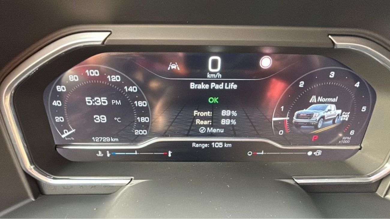 GMC Sierra AT4 6.2L V8 GCC AGENCY WARRANTY TILL DEC 2026