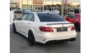 مرسيدس بنز E 63 AMG موديل 2014 حاله ممتازه من الداخل والخارج فل مواصفات كراسي جلد وبانوراما وتحكم كهربي كامل ونظام صوت م