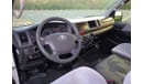 Toyota Hiace 2015 | COMMUTER DLX HIGHROOF | 15 SEATS - DIESEL - M/T | GCC SPECS | EXCELLENT CONDITION