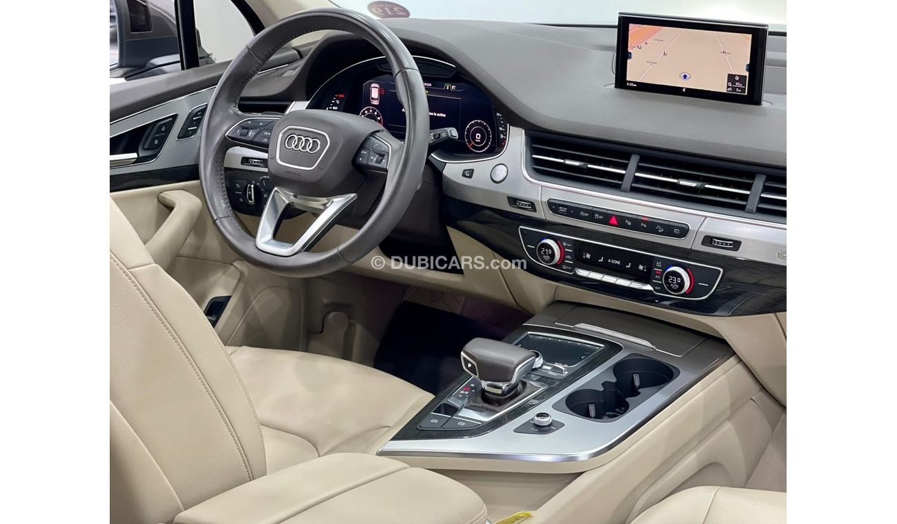 Audi Q7 45 TFSI quattro 2018 Audi Q7 45-TFSI, Full Audi History, Audi Service Contract 2023, Low Kms, GCC Sp