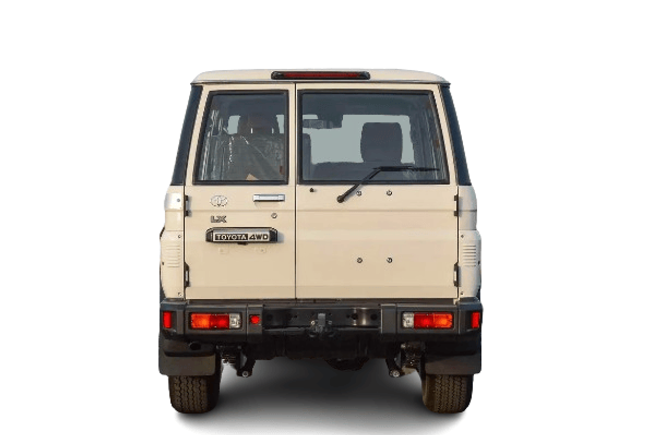 Toyota Land Cruiser 70 ECTMQM001 – 2025 TLC76 5 Doors Hardtop - 2.8L Diesel Auto White with Tan Interior