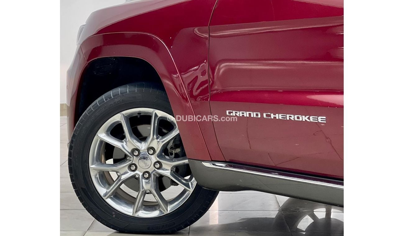 Jeep Grand Cherokee Summit 2015 Jeep Grand Cherokee Summit 4x4, Full JEEP Service History, Warranty, GCC