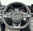 مرسيدس بنز C 200 كوبيه 2018 Mercedes-Benz C200 Cabriolet, 1 Year Unlimited KM Warranty, Full Service History, GCC