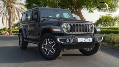 جيب رانجلر Unlimited Sahara Turbo 2025 GCC 0Km With 3 Years Warranty Or 60,000 Km @Official Dealer
