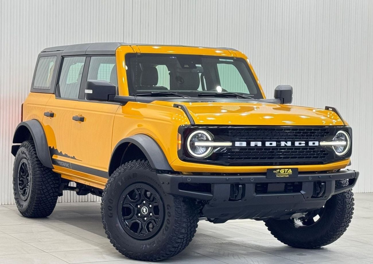 Ford Bronco Wildtrak 2.7L (5 Seater) 2022 Ford Bronco Wildtrak, 2027 Ford Warranty, 2025 Ford Service Pack, Very