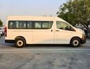 تويوتا هاياس HIGHROOF / 13 SEATER / REAR CAMERA / 3.5L PETROL A/T / BLACK BUMPER / CODE# HPHRAB