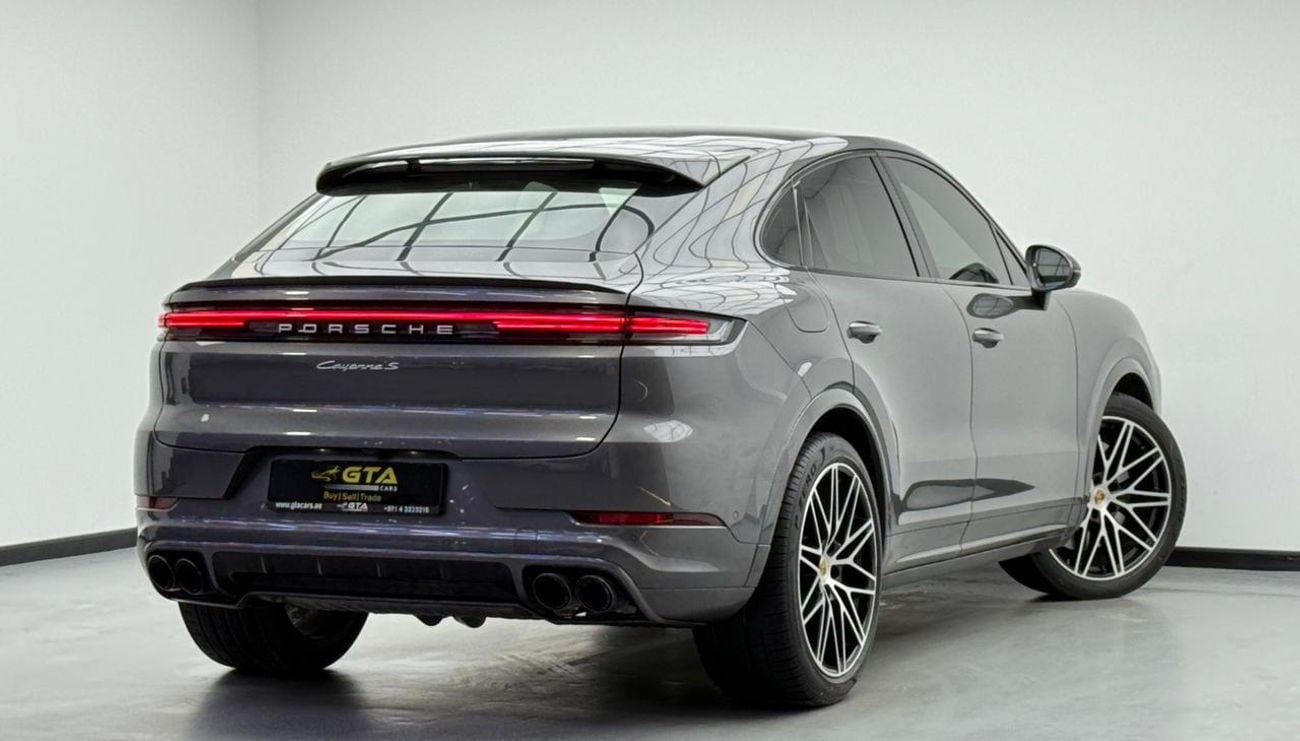 بورش كايان 2024 Porsche Cayenne S Coupe, 10/2026 Porsche Warranty, Porsche Service History, GCC