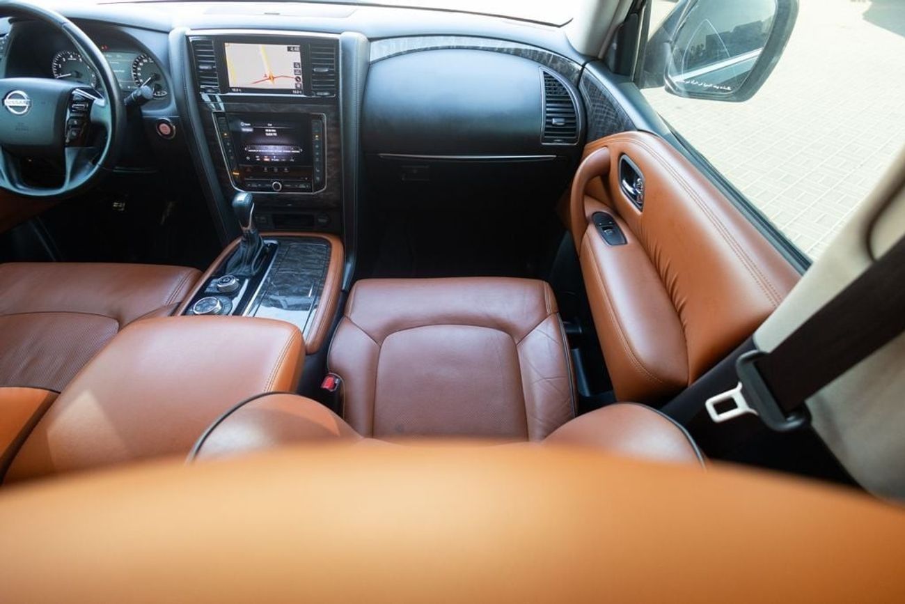 نيسان باترول LE Titanium 5.6L Nissan Patrol LE Titanium 2020 GCC under Warranty with Flexible Down-Payment.