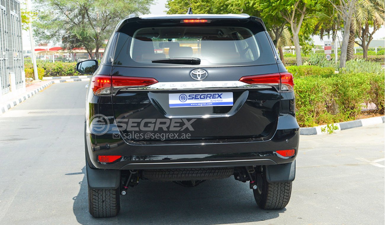 Toyota Fortuner 2.7 AT WO CRC. AC.AW. WO CAM. WITH ROOF RAIL AVAILABLE IN COLORS