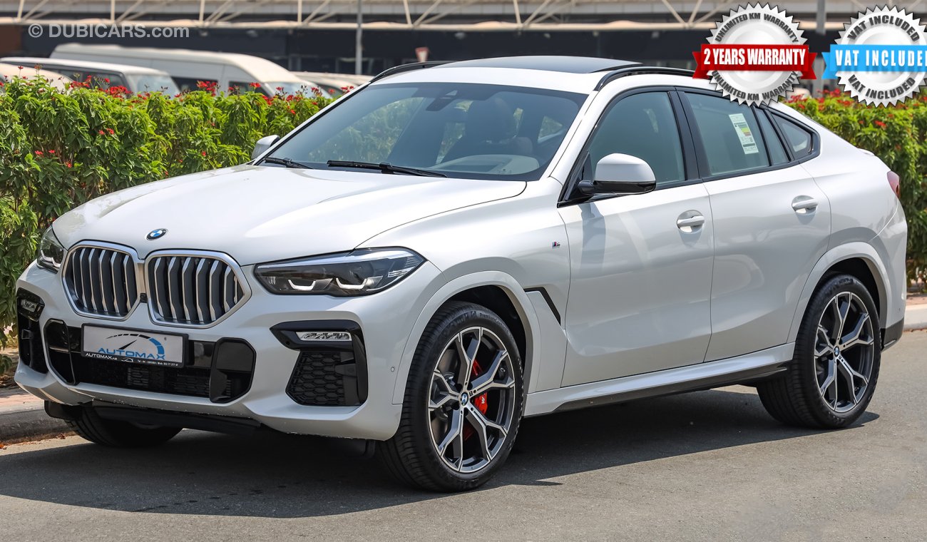 بي أم دبليو X6 بي أم دبليو V6 3.0L XDRIVE40I X6 خليجية 2022 0Km مع ضمان سنتين مفتوح الكيلو من AGMC