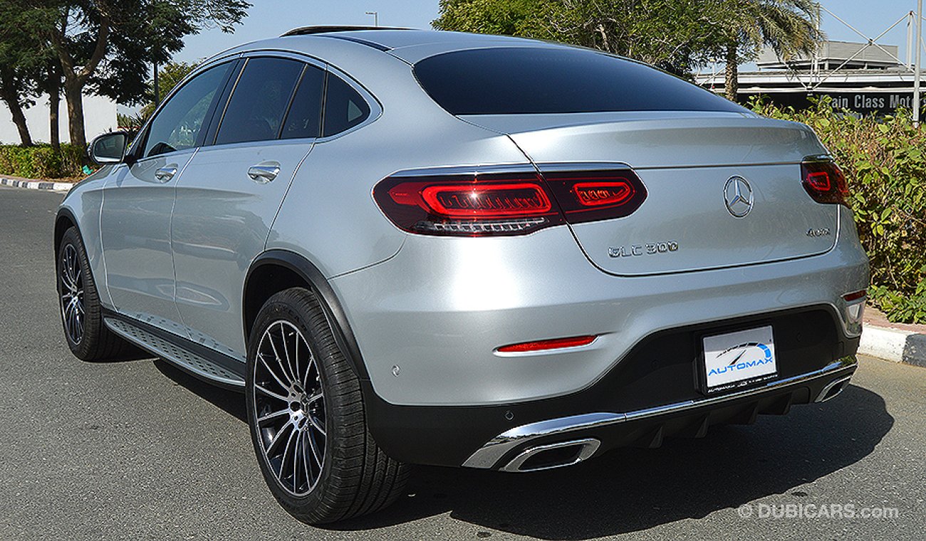 Mercedes-Benz GLC 300 AMG 2020, 4MATIC, GCC 0km w/ 2Yrs Unlimited Mileage WTY + 3Yrs Service @ EMC