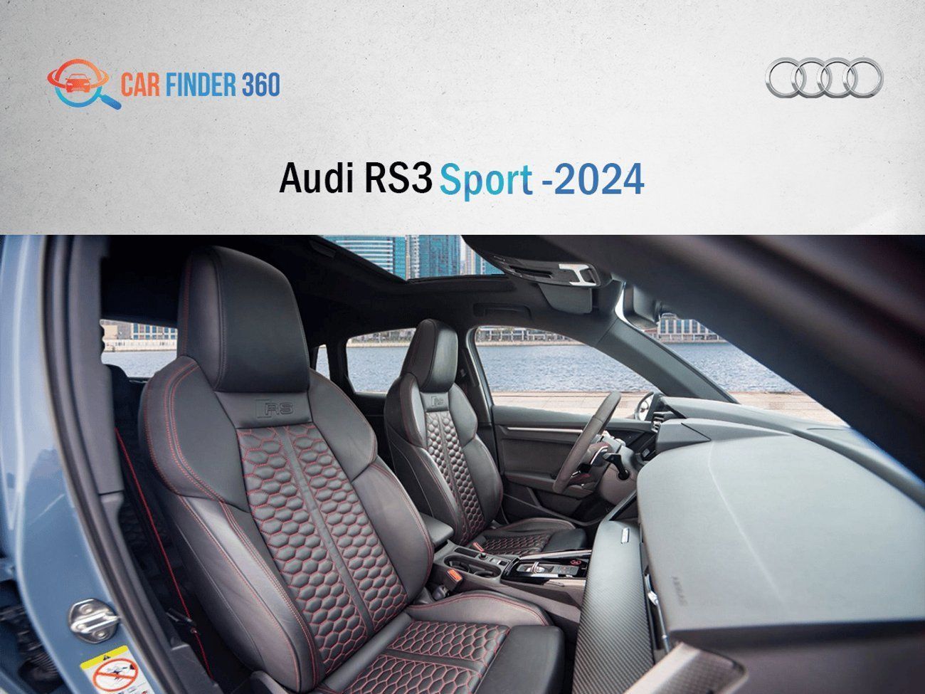 Audi RS3 TFSI quattro 2.5L Sportback
