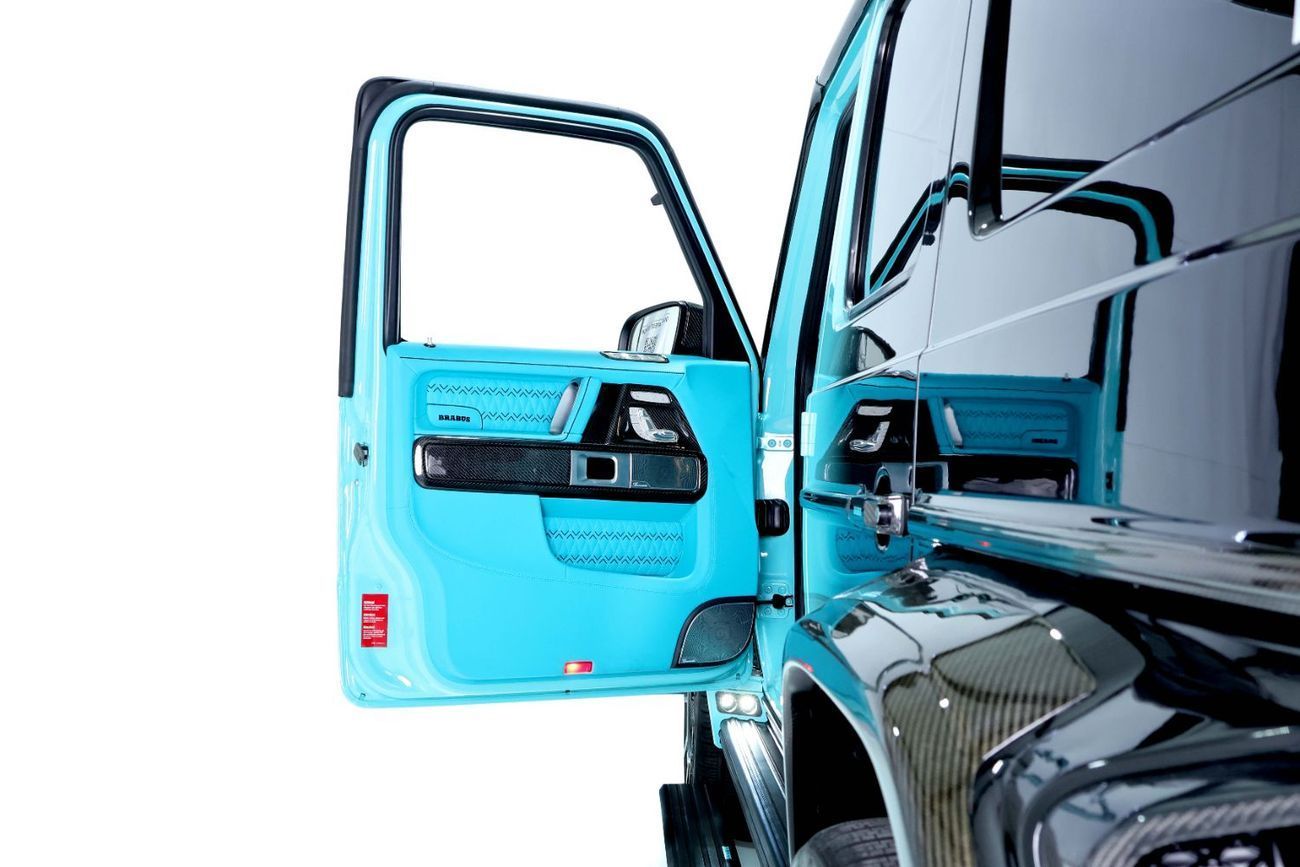 Mercedes-Benz G 63 AMG Std 4.0L Brabus 900 Rocket Kit-Dual Exterior Paint-Tiffany Blue-Full Carbon Fiber kit