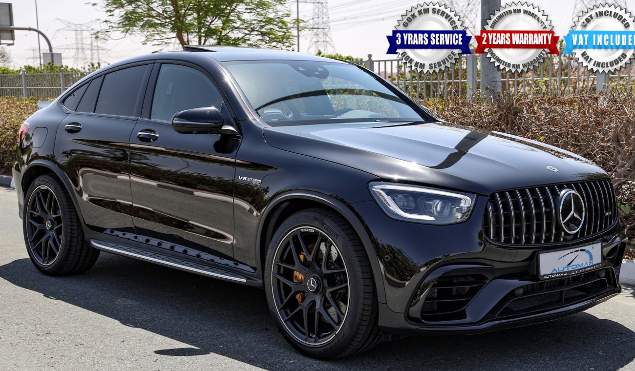 Mercedes-Benz GLC 63 S AMG 4Matic+ GCC 0km 2020 w/2 Yrs Unlimited Mileage Warranty+3 Yrs Service @ EMC