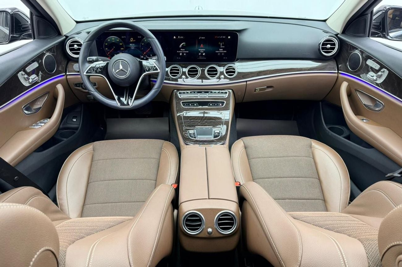 Mercedes-Benz E200 Premium 2.0L 2021 Mercedes-Benz E200, Mercedes Warranty+ Full Service History, GCC