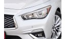 Infiniti Q50 Turbo | 1,565 P.M  | 0% Downpayment | Spectacular Condition!