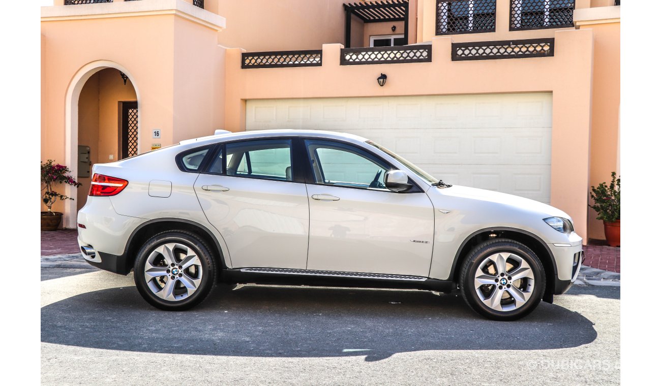 BMW X6 X-Drive 35i 2014 GCC Warranty with Zero Down-Payment.