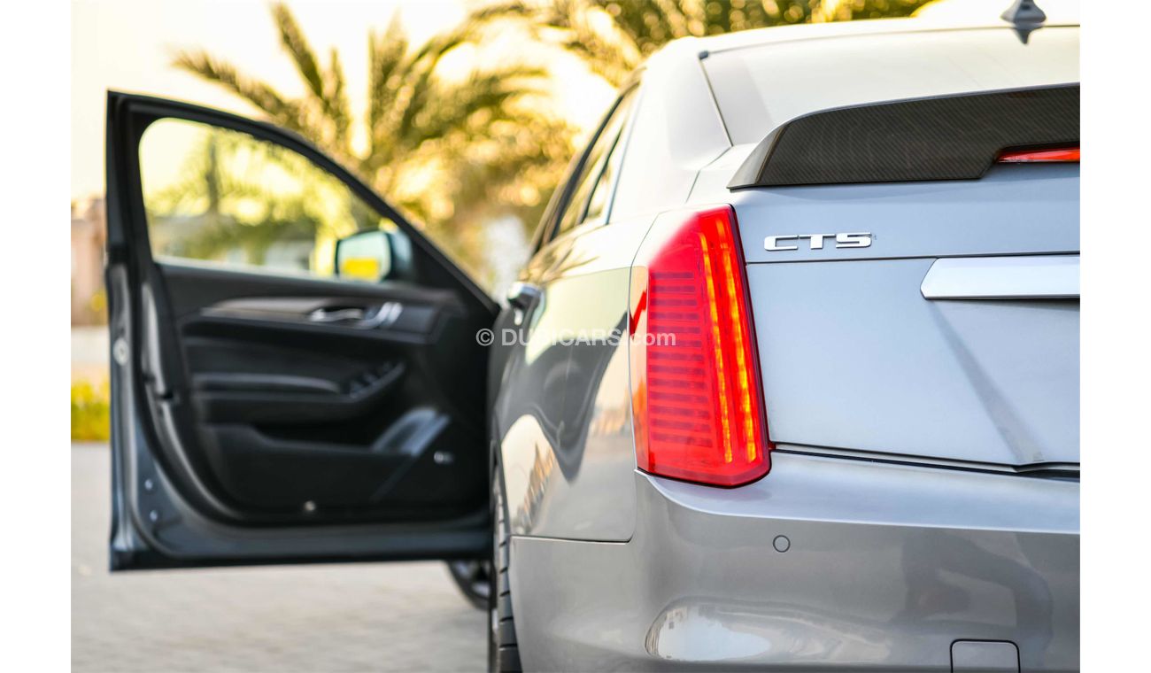 كاديلاك CTS -V 6.2L 640 HP - Sedan - AED 4,485 PM - 0% DP