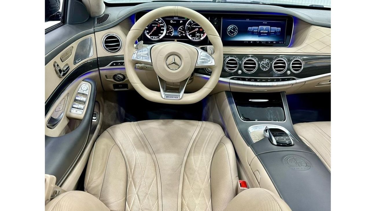 Mercedes-Benz S 63 AMG Std 2015 Mercedes Brabus S63 AMG 4MATIC, 1 Of 1, Full Service History, Fully Loaded, GCC