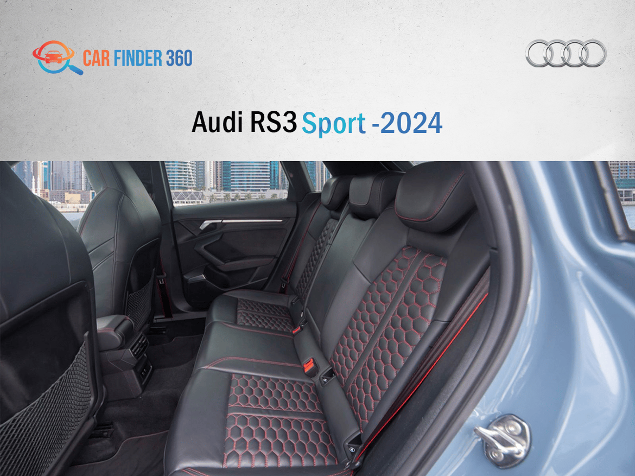 أودي RS3 TFSI quattro 2.5L Sportback