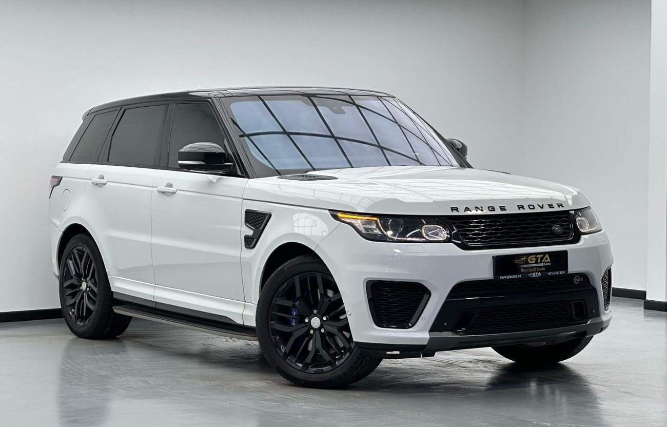 لاند روفر رينج روفر سبورت SVR 5.0L (550 HP) 2015 Range Rover SVR, Just Been Serviced, Excellent Condition, GCC