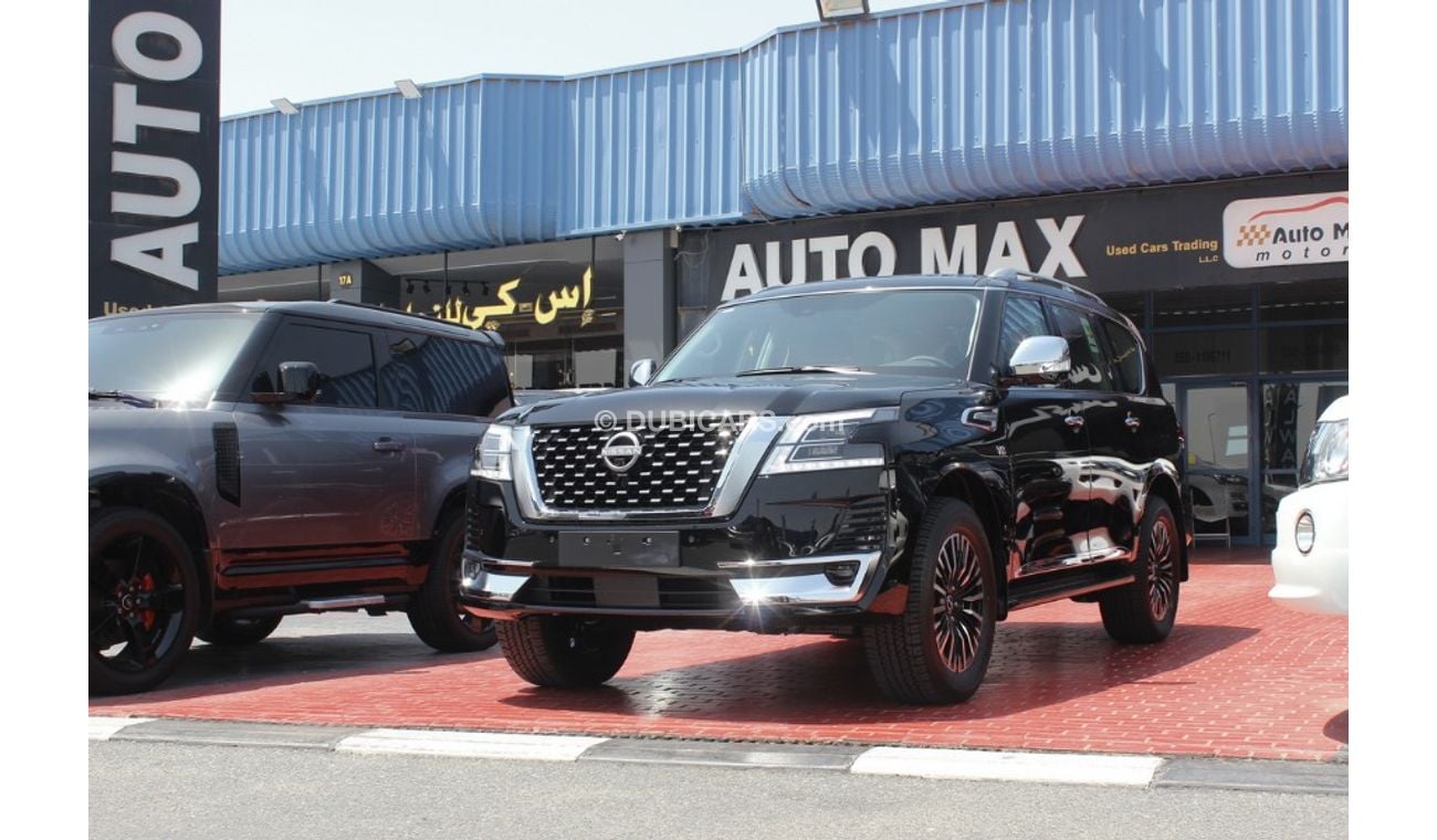 نيسان باترول (2023) V8 LE PLATINUM, GCC, UNDER WARRANTY AND SERVICE FROM LOCAL DEALER (Inclusive VAT)