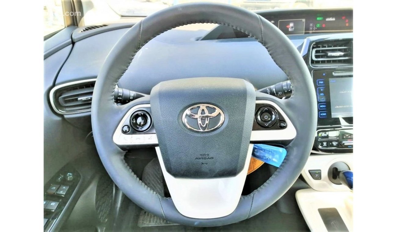 تويوتا برياس ليميتيد ليميتيد 2017 Toyota Prius Limited (XW50), 5dr Hatchback, 1.8L 4cyl Hybrid, Automatic, Front 