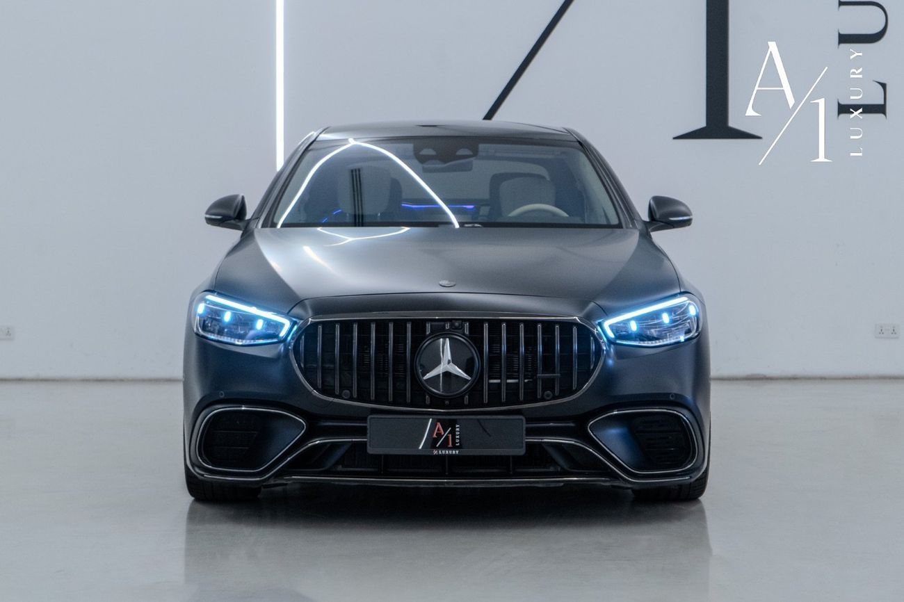 مرسيدس بنز S 63 AMG 2024 Mercedes-Benz S63 AMG E Performance Biturbo V8, Fully Loaded, Low Kms, European Spec
