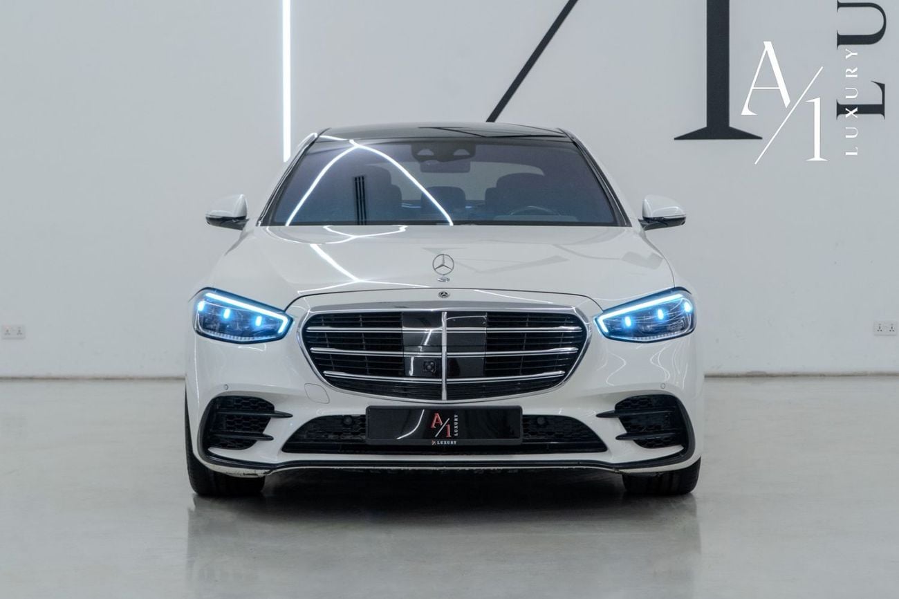 Mercedes Benz S500 4MATIC 3.0L 2021 Mercedes S500, Full Option, Diamond Seats, Excellent Condition, European Specs