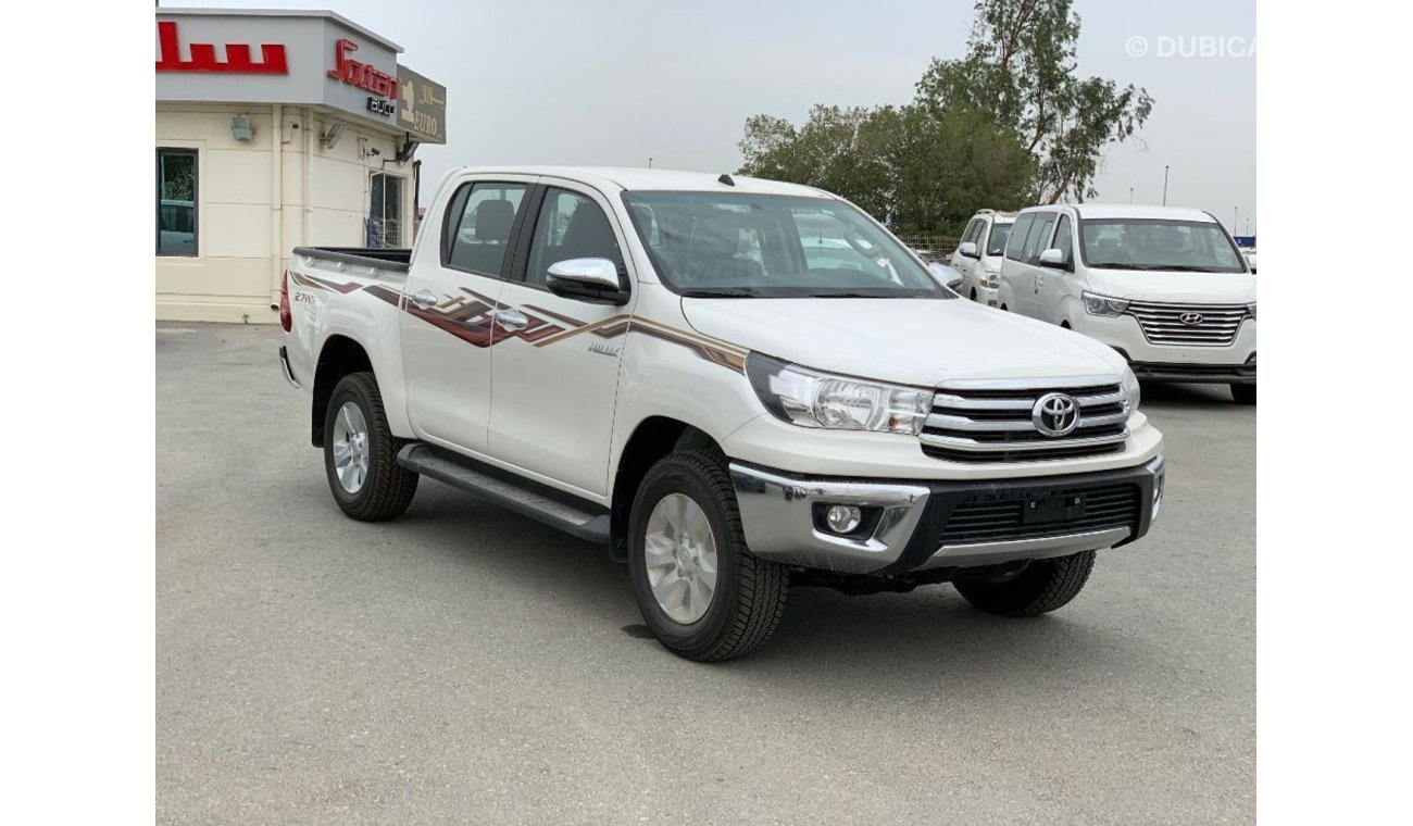 تويوتا هيلوكس PICK UP SR5 4X4 2.7L DOUBLE CABIN GASOLINE AUTOMATIC GEAR