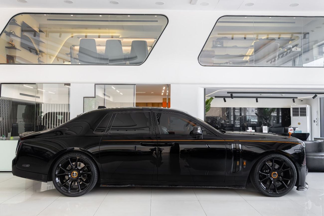 رولز رويس فانتوم | Original Mansory with Certificate | Bespoke Orange Interior | European Specs
