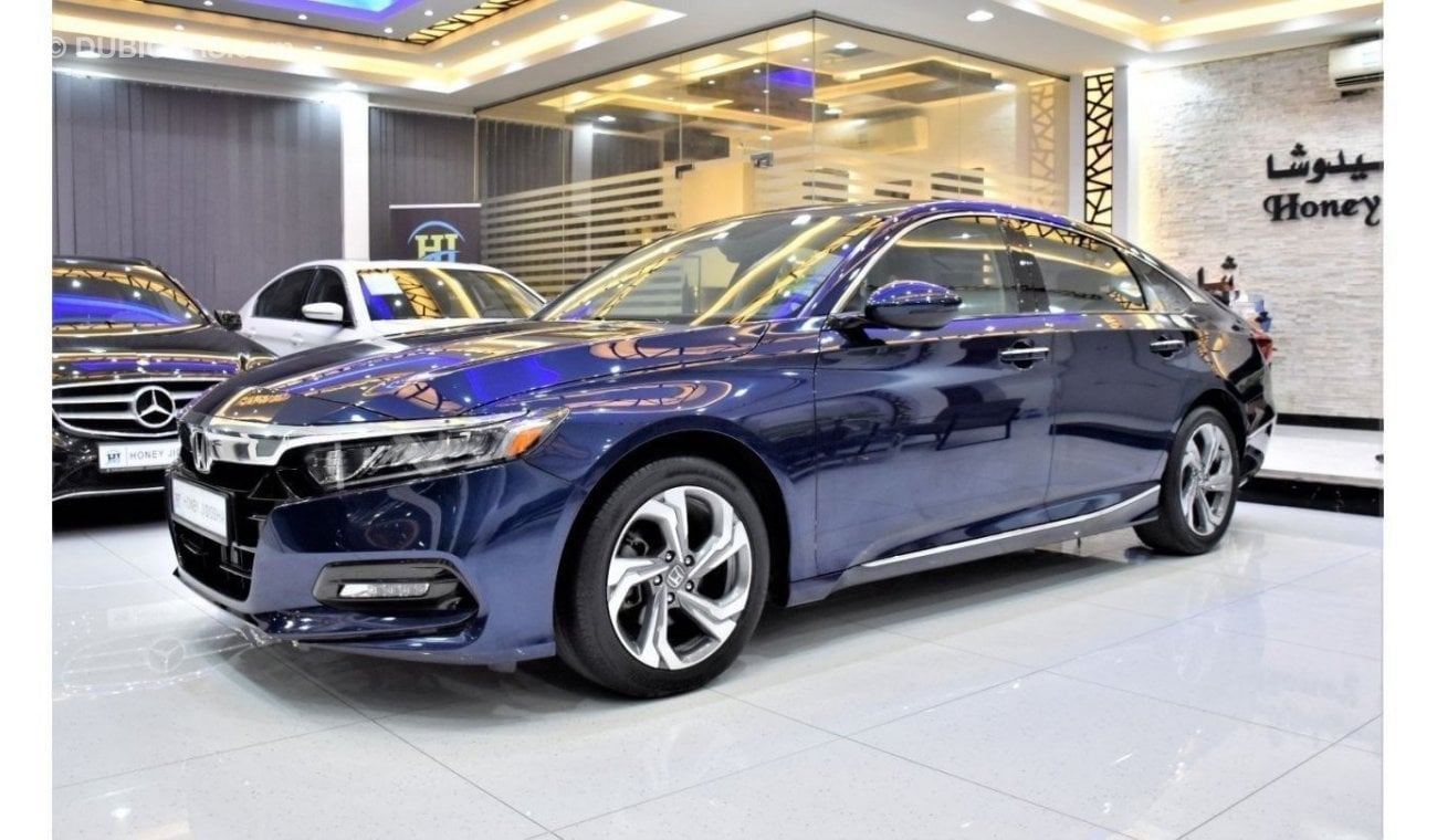 Honda Accord EXCELLENT DEAL for our Honda Accord ( 2019 Model ) in Blue Color GCC Specs