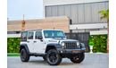 Jeep Wrangler Unlimited Big Bear Edition | 2,135 P.M | 0% Downpayment | Full Option | Perfect Condition!