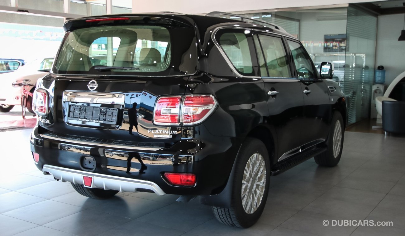 Nissan Patrol Platinum LEالسعر شامل الضريبة