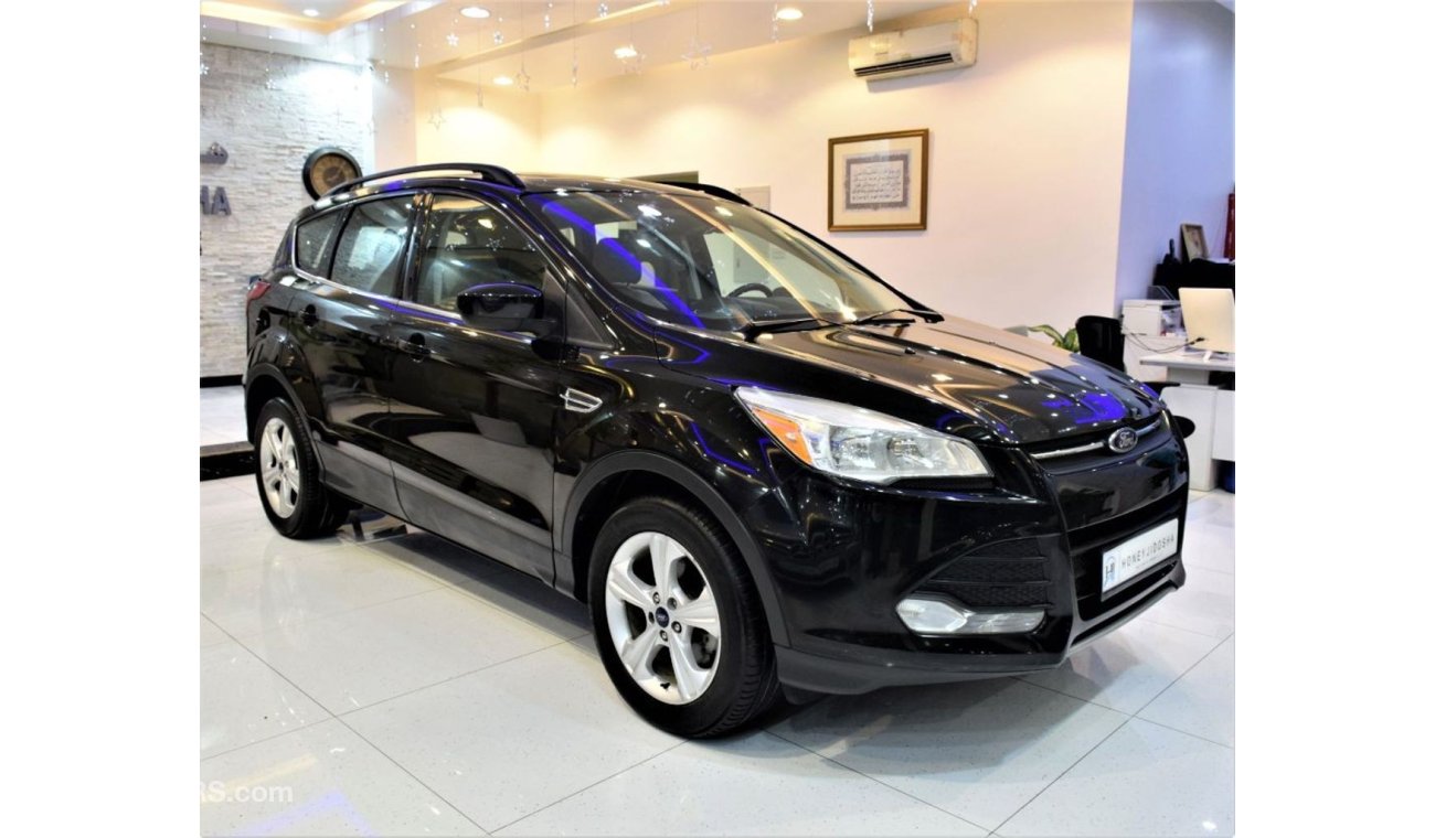 فورد إيسكاب (ORIGINAL PAINT صبغ وكاله )AMAZING Ford Escaped SE 2014 Model!! in Black Color! GCC Specs