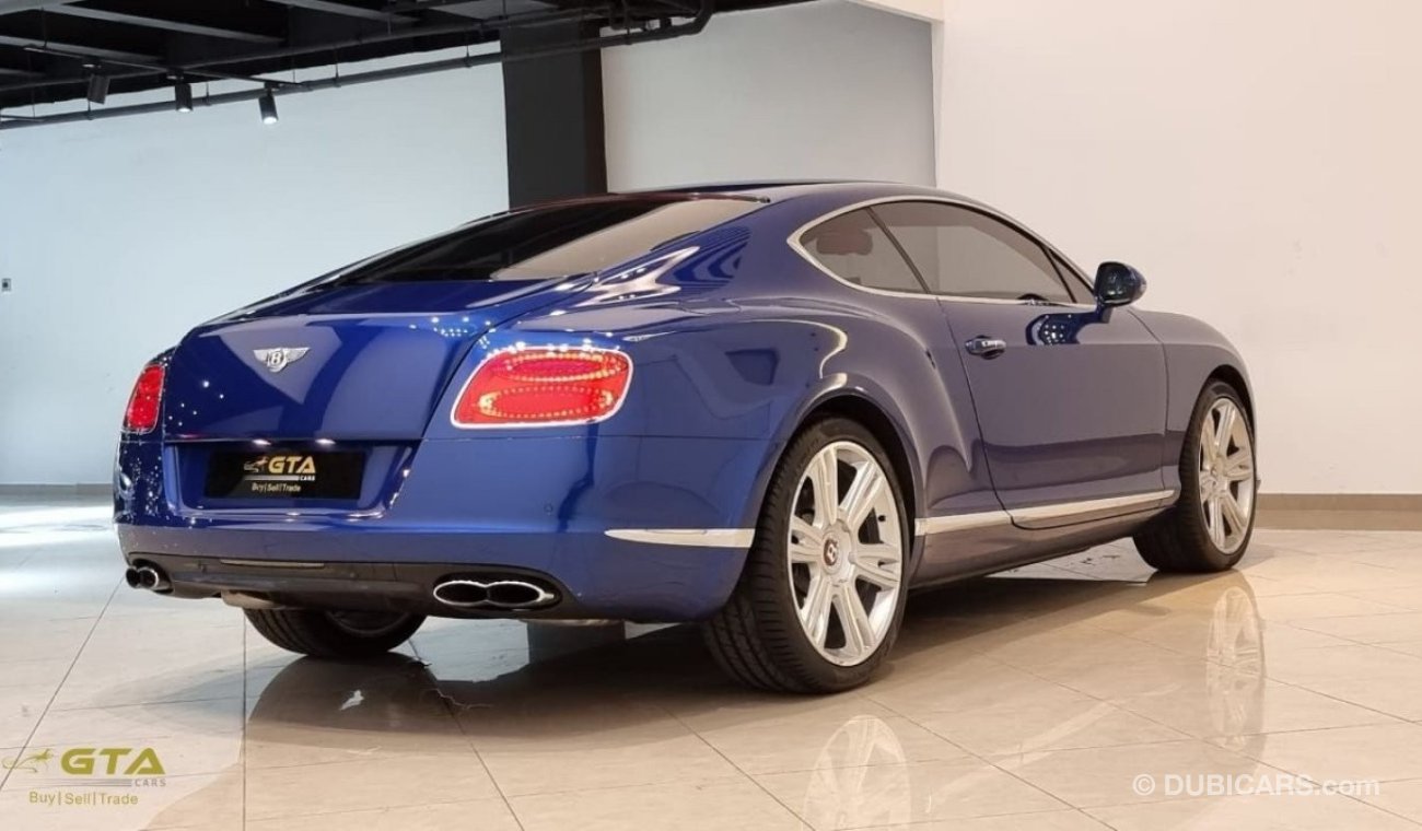 بنتلي كونتيننتال جي تي 2015 Bentley Continental GT, Full Service History, GCC