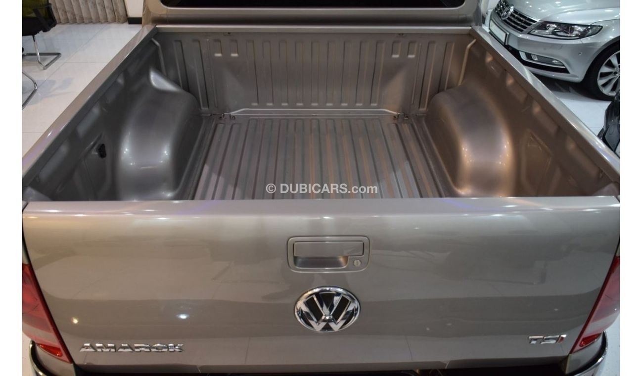 Volkswagen Amarok EXCELLENT DEAL for our Volkswagen Amarok TSi 2013 Model!! in Beige / Silver Color! GCC Specs