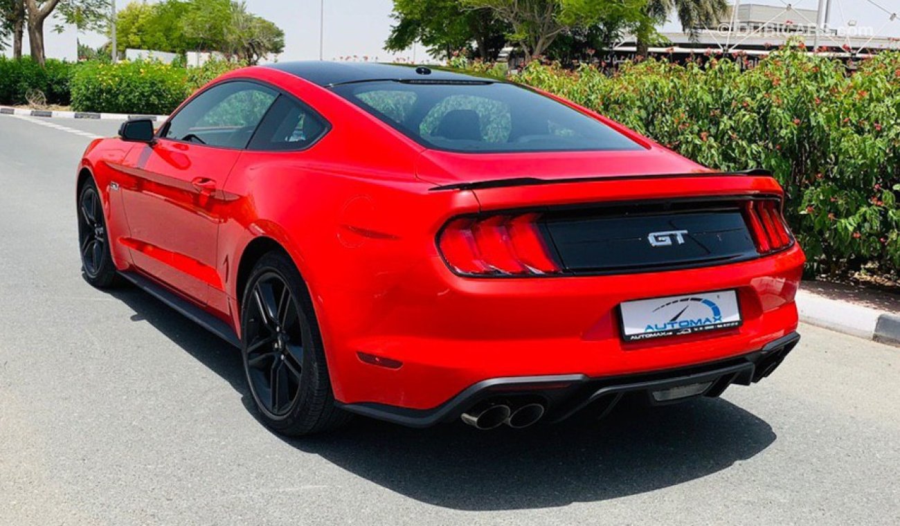 فورد موستانج 2020 GT بلاك إيديشن, 5.0, V8 , خليجي,عداد رقمي,3 سنوات أو 100K كم ضمان+K60كم صيانة