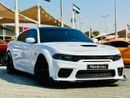 Dodge Charger SRT HELLCAT WIDEBODY SRT Hellcat 6.2L (707 HP) | Monthly AED 3130/- | 0% DP | Blindspot | Memory Sea