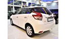 Toyota Yaris SE+ 1.5 2015 Gcc Specs