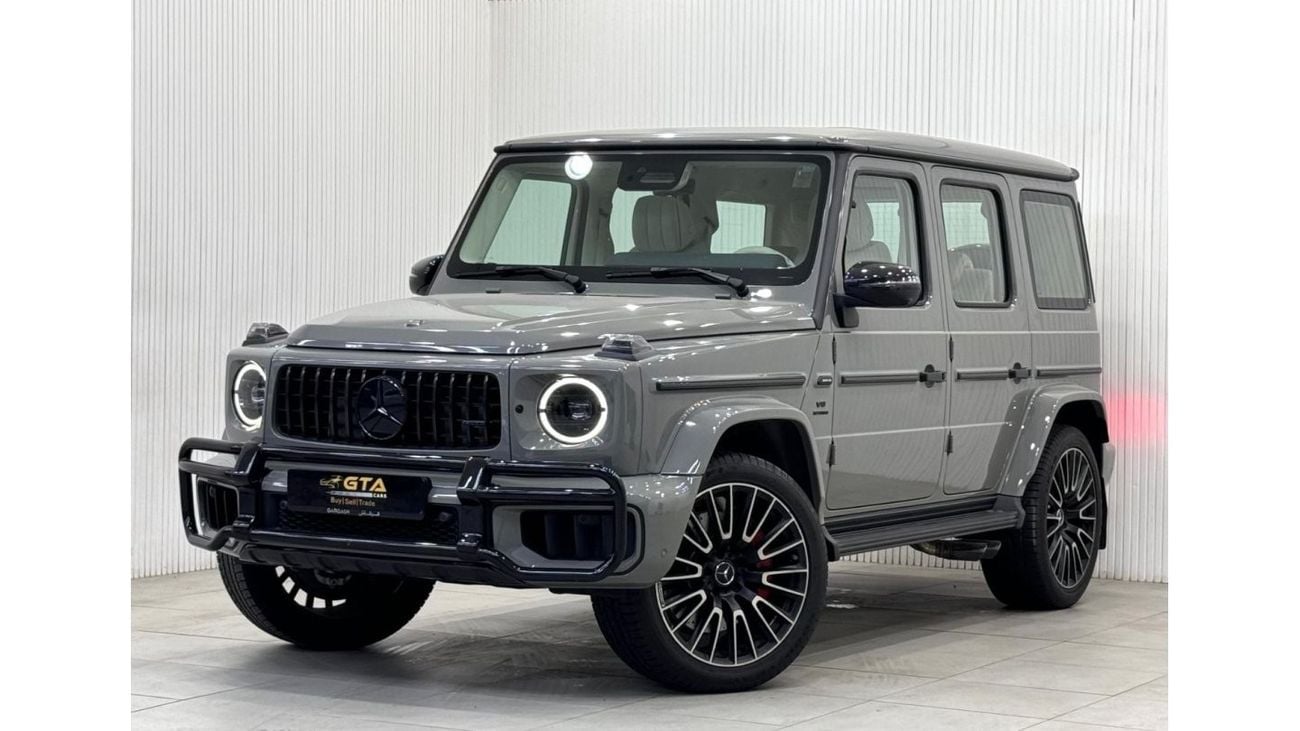 مرسيدس بنز G 63 AMG 2025 Mercedes Benz G63 AMG, Brand New, 5 Years GARGASH Warranty + Service Package, GCC
