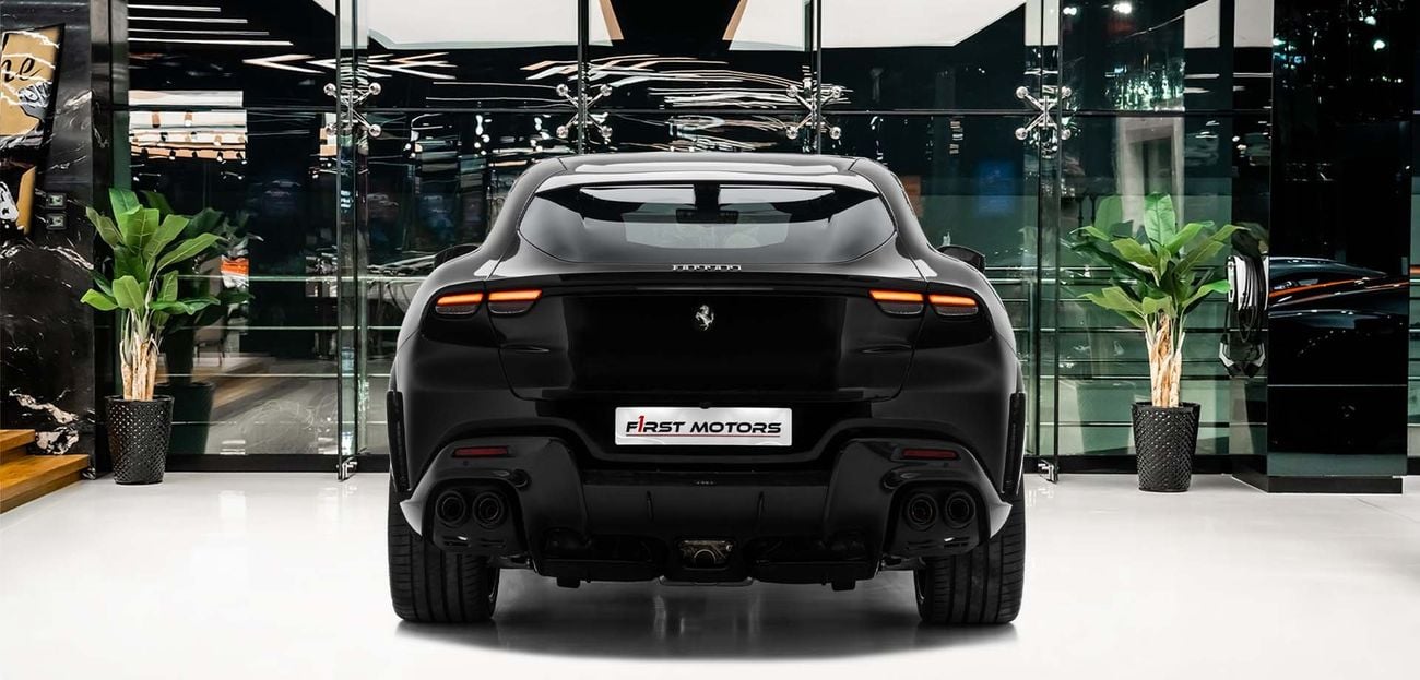 Ferrari Purosangue 6.5L V-12 Naturally Aspirated Engine