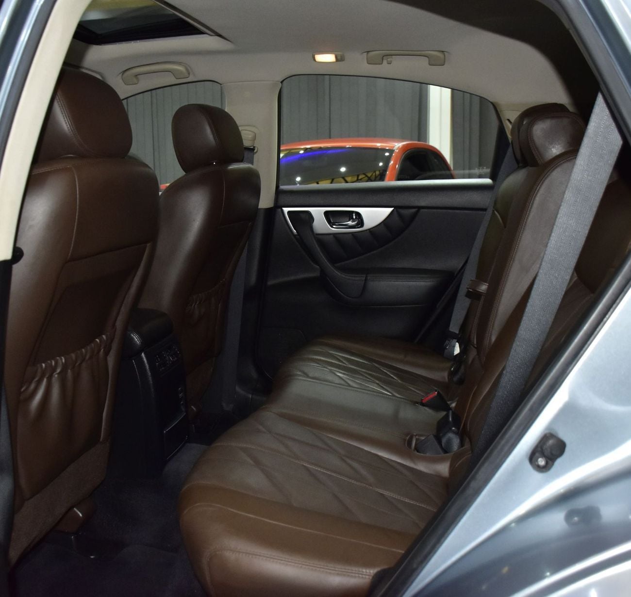 إنفينيتي QX70 LUXURY EXCELLENT DEAL for our Infiniti QX70 ( 2020 Model ) in Silver Color GCC Specs