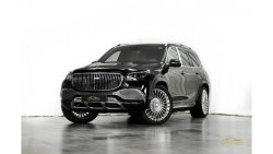 مرسيدس بنز GLS600 Maybach 2021 | BRAND NEW | MAYBACH GLS 600 | PILOT SEATS | FULLY LOADED | BLACK INTERIOR