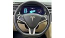 تيسلا Model S 2017 Tesla Model S P90D, 2025 Tesla Battery Warranty + 2025 Drive Unit Warranty, GCC