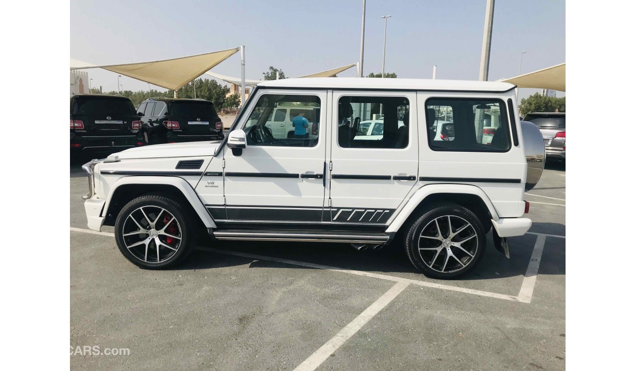 مرسيدس بنز G 63 AMG فل ابشن صبغة وكاله بحاله ممتازه بدون حوادث ضمان شاسيه جير ماكينه بودى