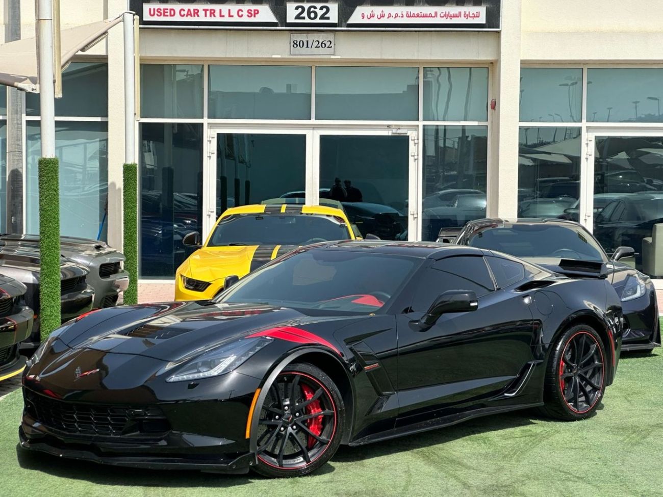 Chevrolet Corvette CHEVROLET CORVETTE C7 Z51 GRAND SPORT 2019 GCC FULL OPTION ORIGINAL PAINT PERFECT CONDITION