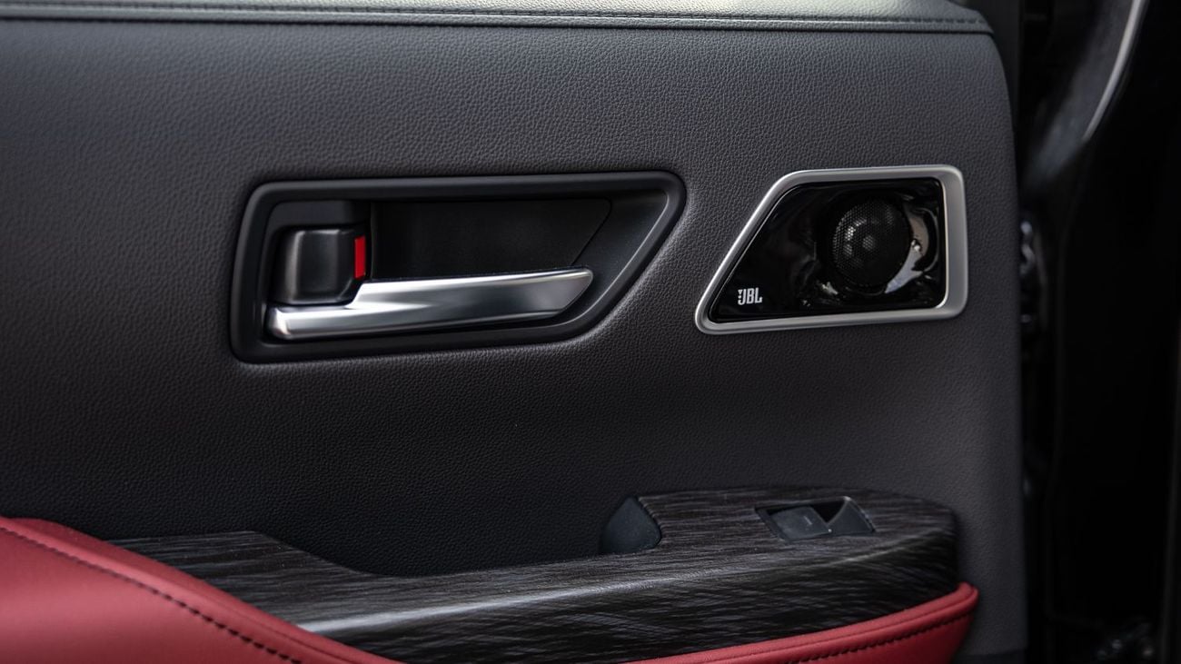 تويوتا لاند كروزر GRS 3.5L - Attitude Black-GR-S Black Inside Dark Red | Export Only